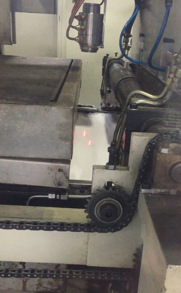 ServoLector de temperatura en lámina de termoformado