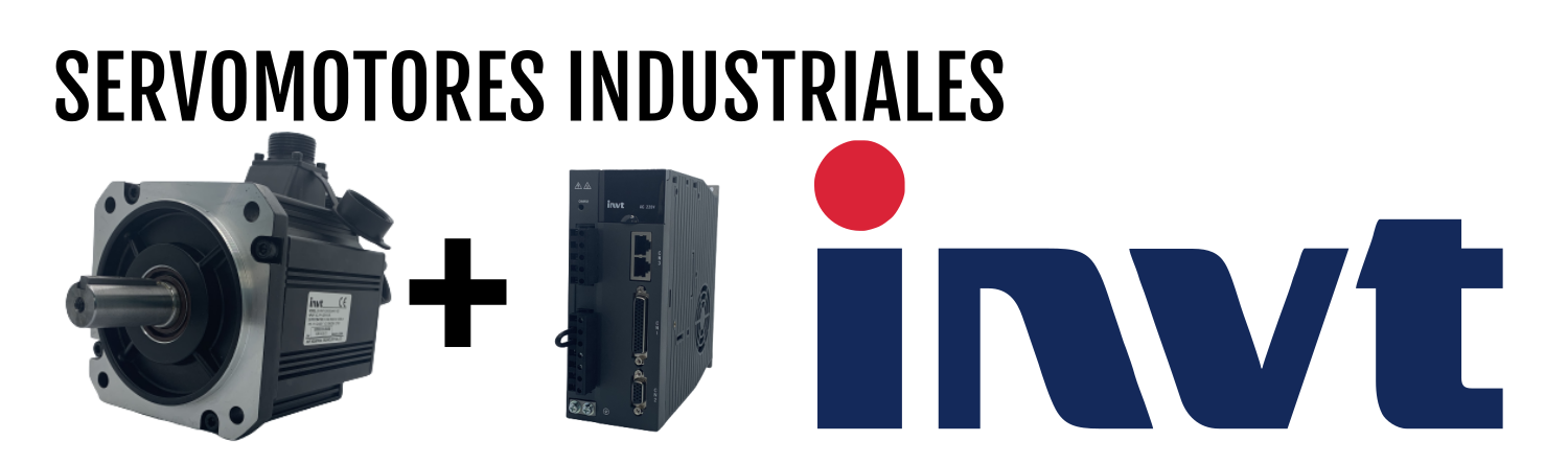 Servomotores industriales INVT — servomotor y servodrive